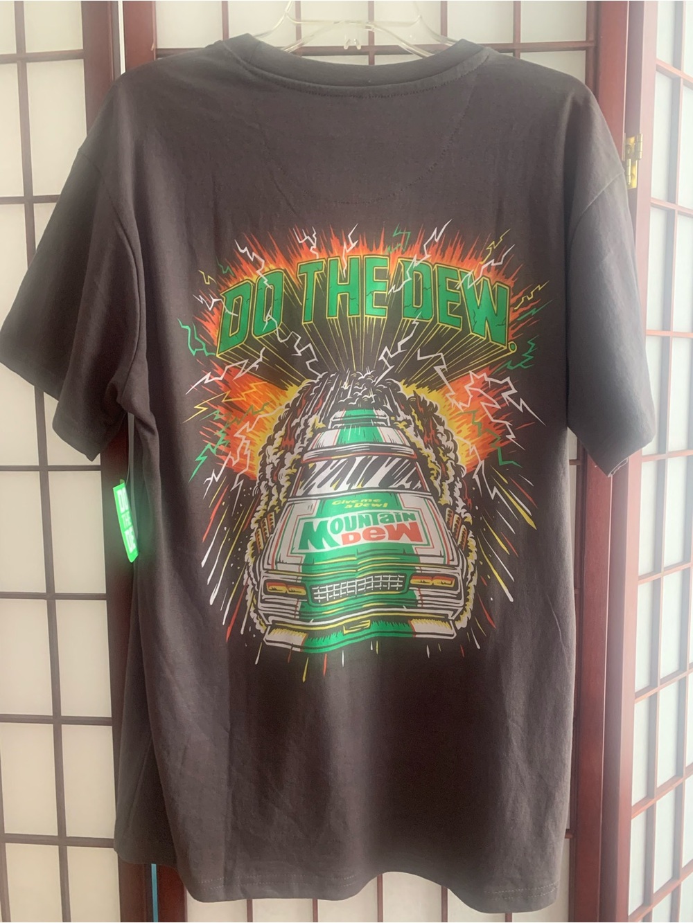 NWT Mountain Dew Brown/Green/Orange Graphic Tee by PepsiCo in Men’s Size M